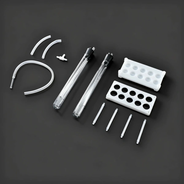 Прибор для сравнения углекислого газа во вдыхаемом и выдыхаемом воздухе